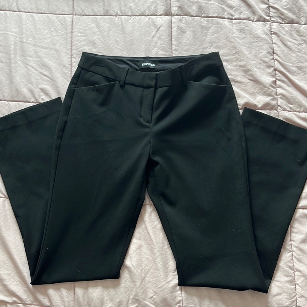 Express “Barely Boot” Editor Slacks